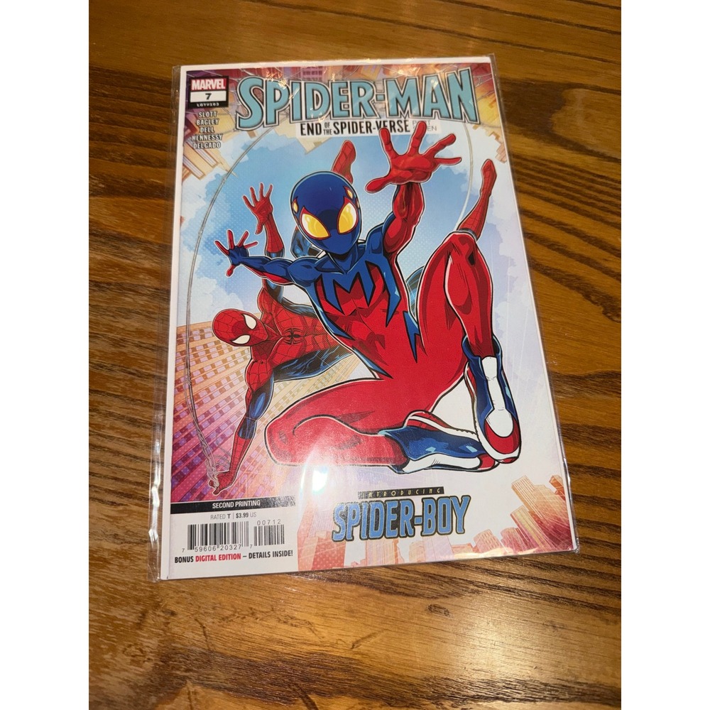 Marvel Spider Man End of the Spider Verse‎ 7 Spider Boy Comic Book